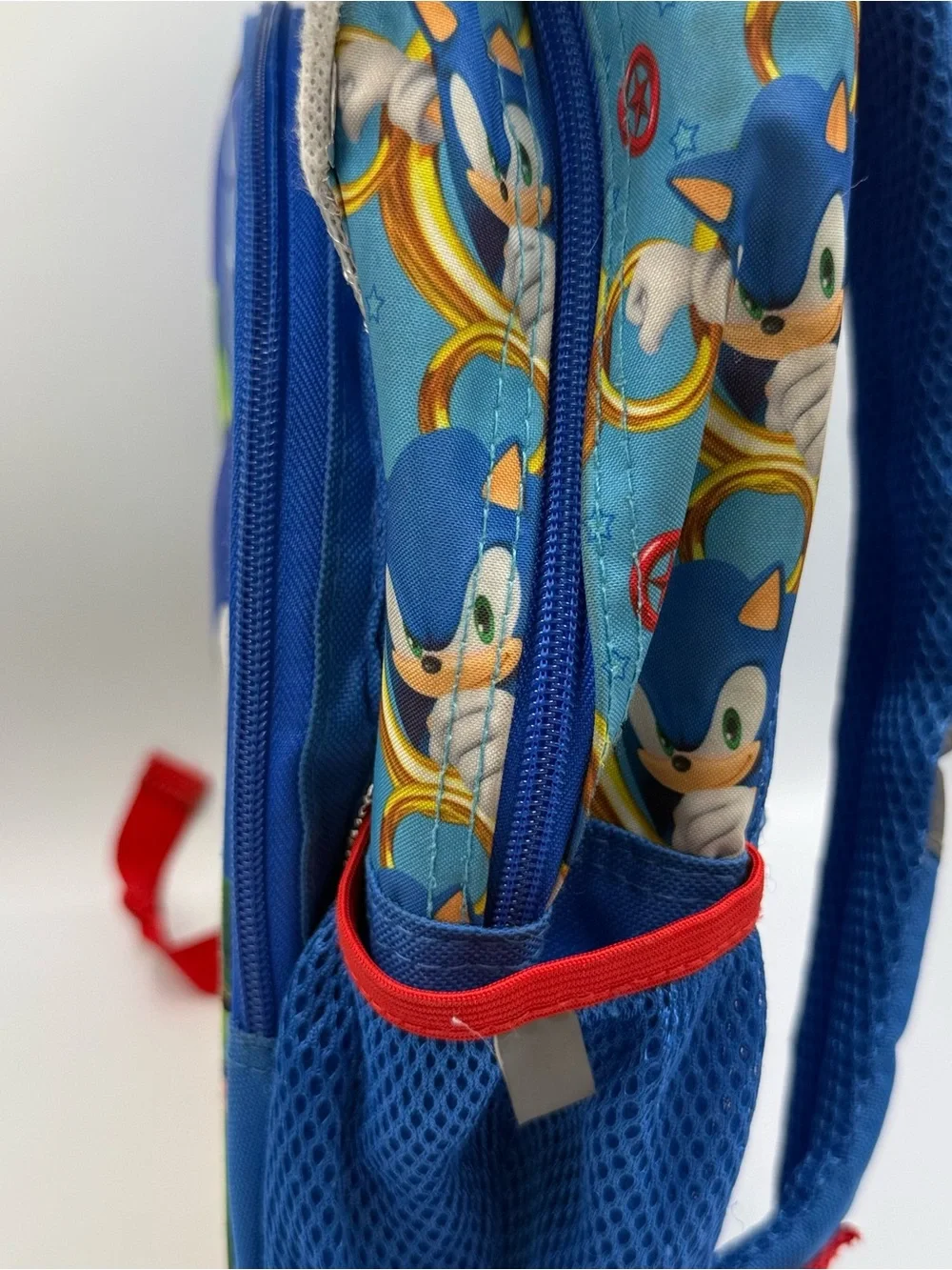 Sonic The Hedgehog Blue 'Too Easy' Kids Backpack